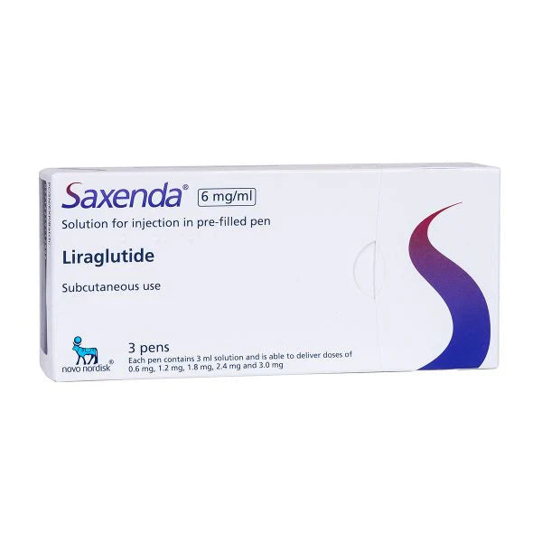 Saxenda® 6 mg/ml (3 canetas)